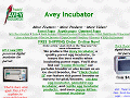 Avey Incubator Home Page