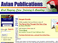 Avian Publications - Books and video tapes about wild and pet birds