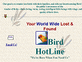 Bird HotLine — World Wide Bird Lost and Found