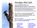 Brooklyn Bird Club Home Page
