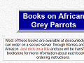 Books on African Grey Parrots